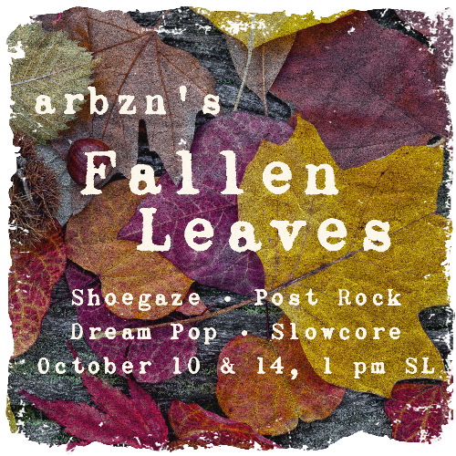 Fallen Leaves event poster